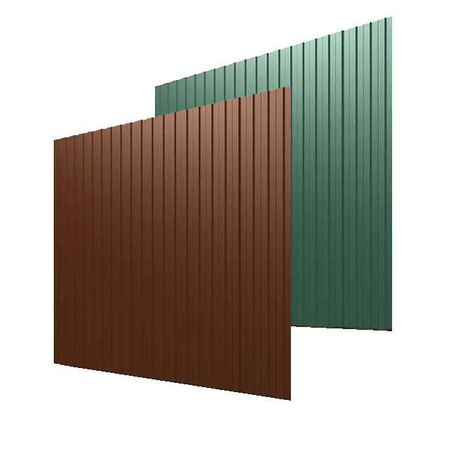 Забор из профнастила